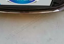 Накладка на решітку бампера 2014-2018 (нерж) для Hyundai I-20 рр