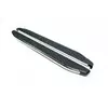 Бокові пороги BlackLine (2 шт, алюміній) для Chevrolet Trax 2012-2024 рр