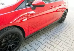 Бічні спідниці HB (під фарбування) для Opel Astra K 2016-2021рр