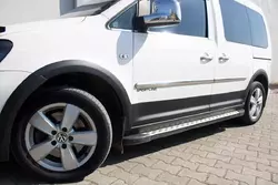 Комплект молдингів і розширювачів арок 1 двері, коротка база для Volkswagen Caddy 2015-2020 рр