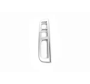 Окантовка кнопки підйомника скла (нерж.) для Skoda Octavia II A5 2010-2013рр