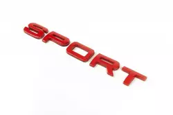 Напис Sport (червона) для Range Rover Sport 2005-2013рр