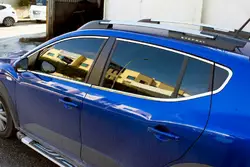 Повна окантовка вікон (14 шт, нерж) для Dacia Sandero 2021-2024 рр