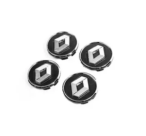 Ковпачки диски чорні 81568 (57мм на 51мм, 4 шт) для Тюнінг Renault