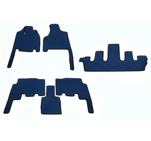 Килимки (3 ряди, EVA, сині) для Chrysler Voyager 2001-2007 рр