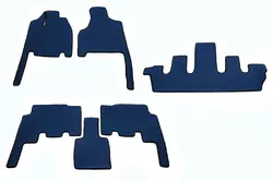 Килимки (3 ряди, EVA, сині) для Chrysler Voyager 2001-2007 рр