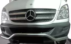 Передня нижня дуга MBSP.07.F3-04.6 (нерж.) для Mercedes Sprinter W906 2006-2018 рр