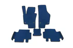 Поліуретанові килимки (2 ряду, EVA, Синій) для Volkswagen Sharan 2010-2024 рр