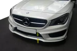 Накладка на решітку бампера (нерж) для Mercedes CLA C117 2013-2019рр