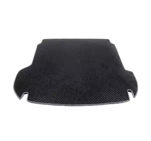 Килимок багажника (EVA, поліуретановий, чорний) (5 місць) для Hyundai Santa Fe 2 2006-2012рр