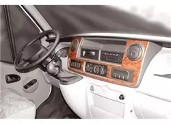 Накладки на панель (2004-2010) Титан для Opel Movano рр
