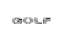 Напис Golf (під оригінал) для Volkswagen Golf 4