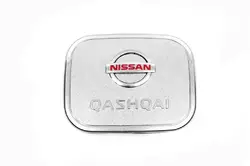 Накладка на люк бензобака Libao (пластик) для Nissan Qashqai 2014-2021рр