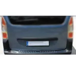 Накладки на задній бампер OmsaLine (нерж.) для Peugeot Partner Tepee 2008-2018рр