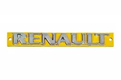 Напис Renault 5255A (131мм на 16мм) для Renault Duster 2008-2017 рр