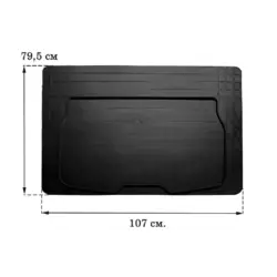 Універсальний килимок багажника XS 107x79.5cm (Stingray, гума) для Універсальні товари