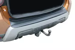 Накладка на задній бампер EuroCap (ABS) для Dacia Duster 2018-2024 рр