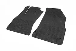 Гумові килимки (2 шт, Polytep) для Fiat Doblo II 2010-2022 рр