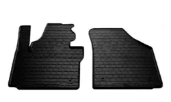 Гумові килимки (Stingray) 2 шт, Premium - без запаху для Volkswagen Caddy 2015-2020 рр