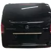 Планка над номером широка (нерж) OmsaLine - Італійська нержавійка для Mercedes Vito / V-class W447 2014-2024 рр