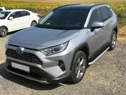 Бокові пороги Tayga Grey (2 шт., алюміній) для Toyota Rav 4 2019-2024