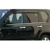 Зовнішня окантовка вікон (нерж) OmsaLine - Італійська нержавійка для Nissan X-trail T31 2007-2014рр