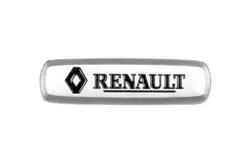 Шильдик алюмінієвий для килимків (1шт) для Тюнінг Renault