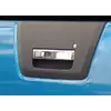Накладка на ручку багажника (нерж) OmsaLine - Італійська нержавійка для Nissan Navara 2006-2015 рр