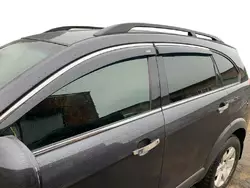 Вітровики з хромом (4 шт, Niken) для Chevrolet Captiva 2006-2019рр