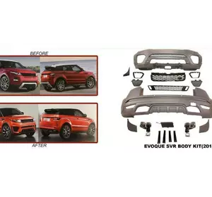 Тюнінг комплект обвісів (BodyKit-1) для Range Rover Evoque 2012-2018 рр