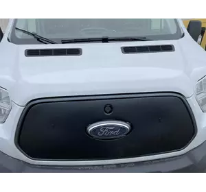 Зимова накладка на решітку (2014-2018) глянцевий для Ford Transit рр