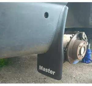 Бризковики з поглибленням (2 шт, гума) для Renault Master 1998-2010 рр