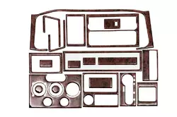 Накладки на торпеду (1996-1999) алюміній для Volkswagen T4 Caravelle/Multivan