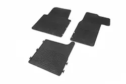 Гумові килимки (3 шт, Polytep) для Nissan NV400 2010-2024 рр