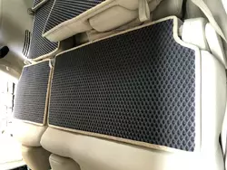 Килимок на верх задніх сидінь (EVA, чорний) для Nissan Patrol Y62 2010-2024 рр