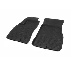 Гумові килимки Big Board (2 шт, Polytep) для Fiat Doblo II 2010-2022 рр