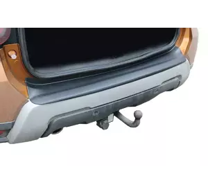 Накладка на задній бампер EuroCap (ABS) для Renault Duster 2018-2024 рр