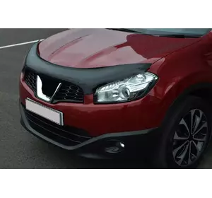 Дефлектор капоту (EuroCap) для Nissan Qashqai 2010-2014рр