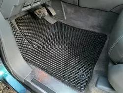 Поліуретанові килимки (2007-2012, EVA, чорні) для Toyota Land Cruiser 200