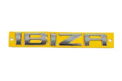Напис Ibiza (125 мм на 18мм) для Seat Ibiza 2002-2009 рр