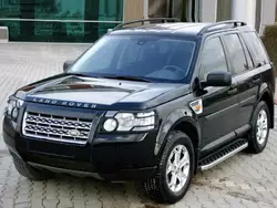 Бокові пороги BlackLine (2 шт, алюміній) для Land Rover Discovery IV