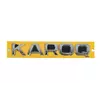 Напис Karoq (148 мм на 25мм) для Skoda Karoq