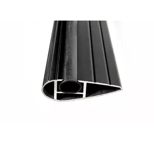 Поперечний багажник Wingbar V2 (2 шт, алюміній) Чорний для Ауди Q5 2008-2017 рр