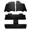 Гумові килимки 6 місць (3 ряди, Stingray Premium) для Toyota Sienna 2010-2020 рр