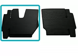 Гумові килимки AD/AT (передній лівий) (1 шт, Stingray Premium) для Iveco Trakker 2013-2024 рр