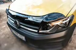 Дефлектор капоту (EuroCap) для Volkswagen Caddy 2015-2020 рр