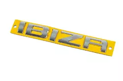 Напис Ibiza (125 мм на 18мм) для Seat Ibiza 2010-2017 рр