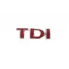 Напис Tdi Під оригінал, Червоні TDІ для Volkswagen T5 Caravelle 2004-2010 рр