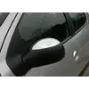 Накладки на дзеркала (2 шт, нерж) OmsaLine - Італійська нержавійка для Peugeot 1007