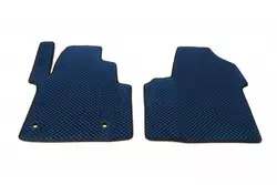 Поліуретанові килимки (2 шт, EVA, сині) 1-20241 для Peugeot Traveller 2017-2024 рр